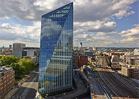 Image showing the outside of the Frenger supplied 240 Blackfriars in London, UK