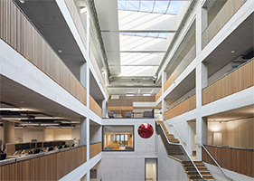 Image showing the Zayed Centre, an X-Wing Radiant Passive Chilled Beam project