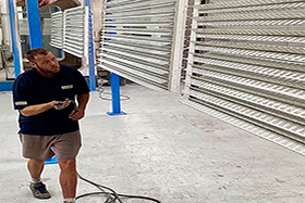 Frenger Powdercoating process