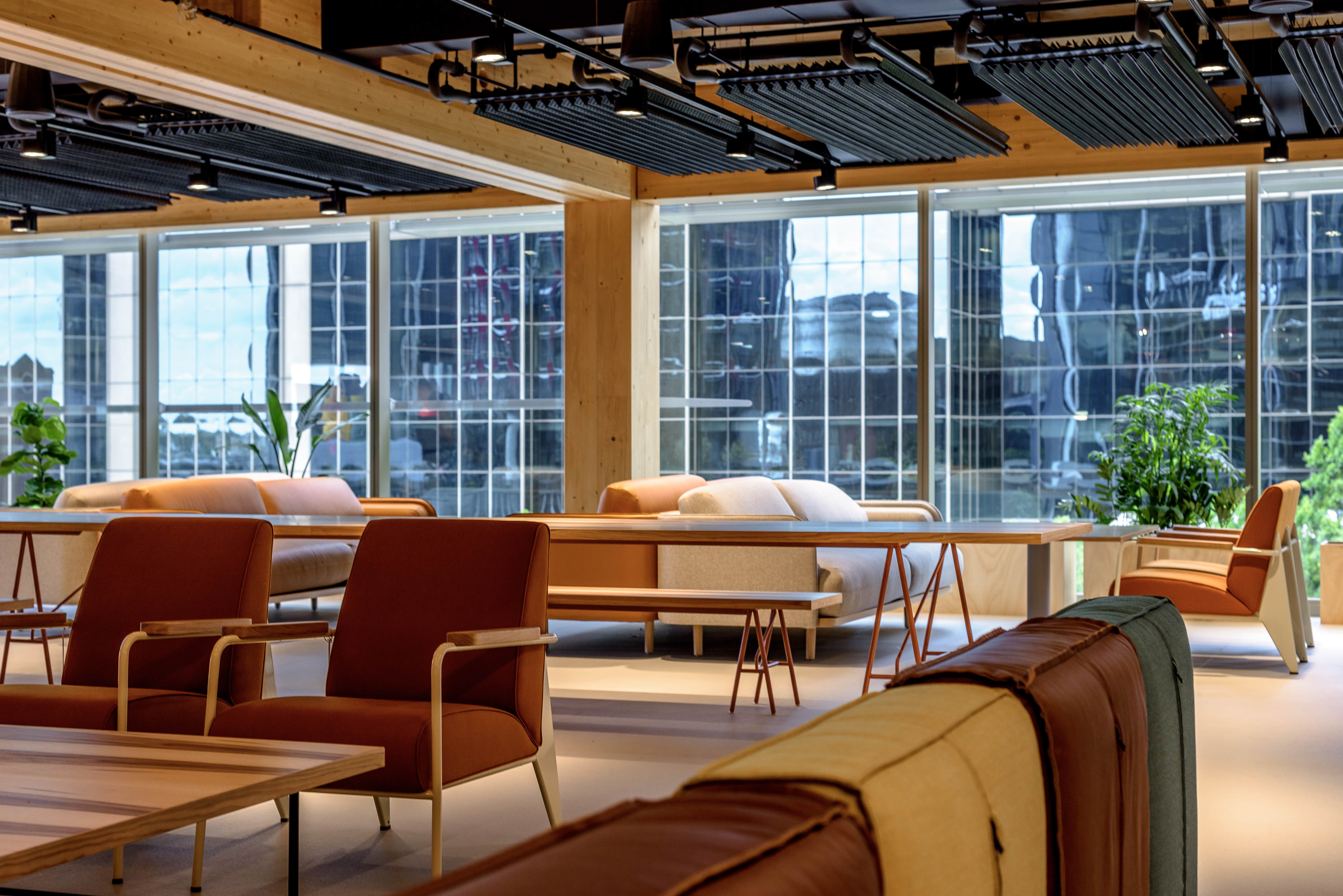 Chilled beams fitted into International House(Barangaroo) An Image of chilled beams fitted into International House(Barangaroo)