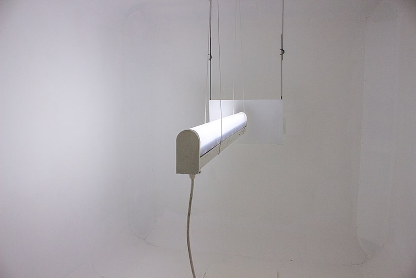 One of Frenger's Bullnose LED lights in one of their in-house photometric labs Bullnose LED Lighting