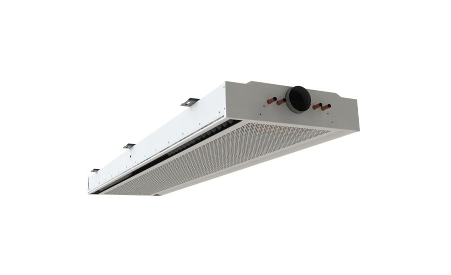 Image showing a render of the Compact Active Chilled Beam from Frenger Compact Active Chilled Beam render