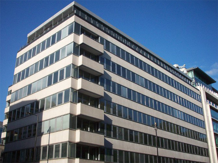 Image showing the outside of 35 Portman Square in Mayfair, London (UK) 35 Portman Square