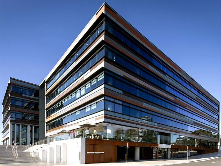 Image showing the outside of 5 Murray Rose Avenue at Sydney's Olympic Park 5 Murray Rose Avenue