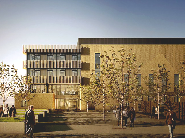 Image showing the outside of the Metallurgy Building at the University of Cambridge University of Cambridge Metallurgy Building