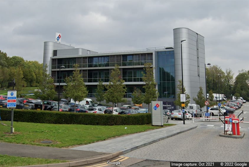 Image showing the outside of Domino's Pizza Headquarters in Milton Keynes Dominos Pizza HQ