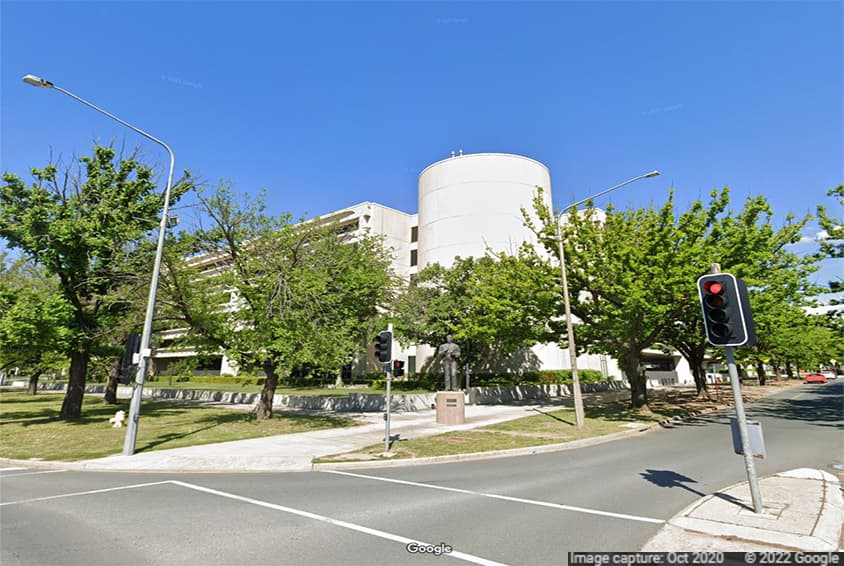 Image showing the outside of the Edmund Barton office building Edmund Barton