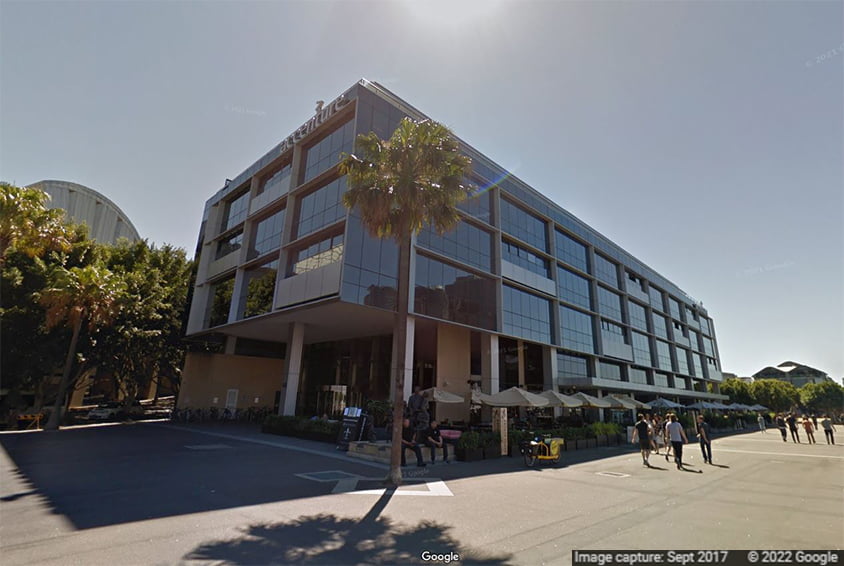 Image showing the outside of the Google Head office in Australia Google Head office