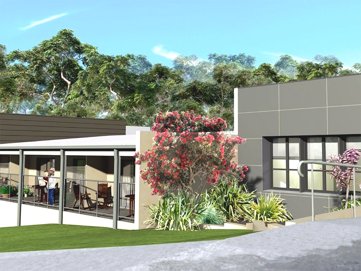 Image showing a render of the Kingston Aged Care centre Kingston Aged Care