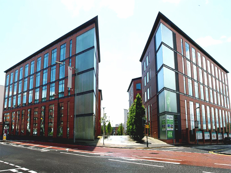 Image showing the outside of Langley point in Birmingham's City Centre Langley Point