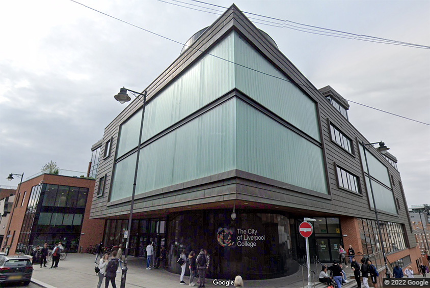 Image showing the outside of the City of Liverpool Community College City of Liverpool Community College