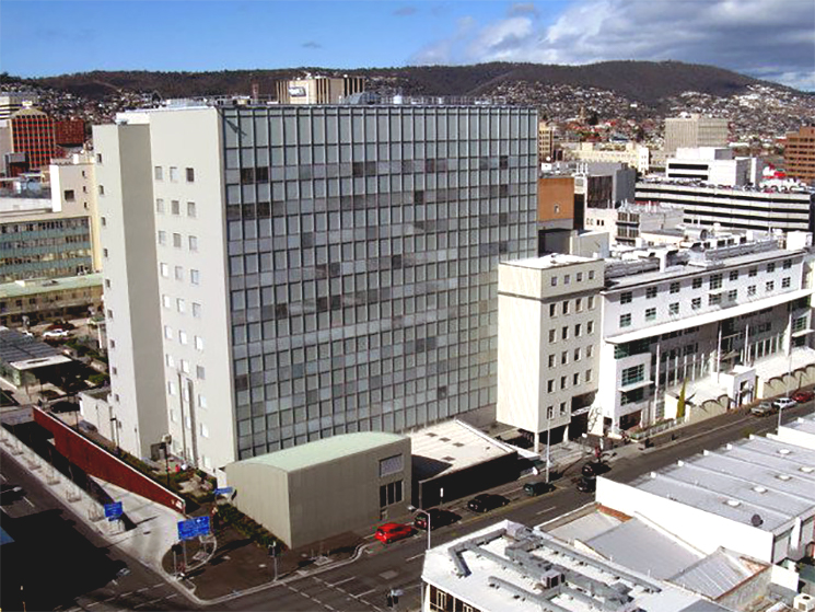Image showing the outside of the Royal Hobart Hospital in Tasmania Royal Hobart Hospital
