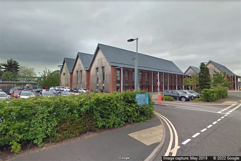 Image showing the outside of Wyre Forest District Council building in Kidderminster, UK Wyre Forest District Council Building