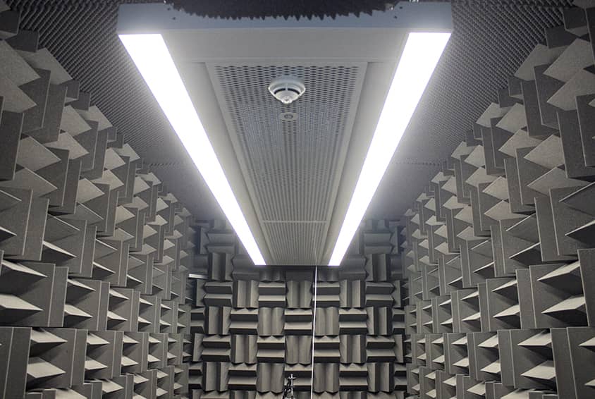 Image showing Frenger's in-house Acoustic Testing Laboratory Image showing Frenger's in-house Acoustic Testing Laboratory